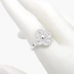 Anillo Plata .925 Flor Trébol 241