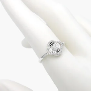 Anillo Plata .925 Flor Trébol 242