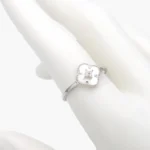 Anillo Plata .925 Flor Trébol 243