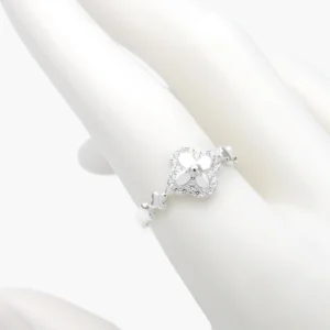 Anillo Plata .925 Flor Trébol 246
