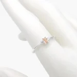 Anillo Plata .925 Piedra Durazno 251