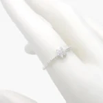 Anillo Plata .925 Piedras Estrella 255