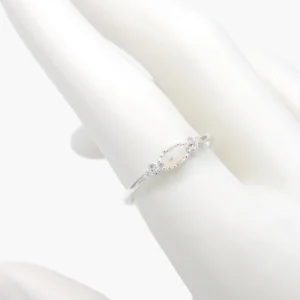 Anillo Plata .925 Piedra Ópalo 272