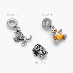 Dije Angel Robot Wall E Conejo Acero Inoxidable 734