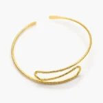 Brazalete de Brazo Ajustable Chapa de Oro 752 - Image 2