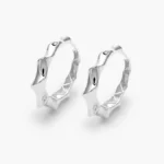 Arracadas Chunky Torcidas Plata .925 140